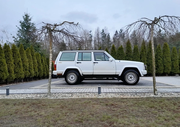 Jeep Cherokee cena 16000 przebieg: 152700, rok produkcji 1990 z Tuszyn małe 56